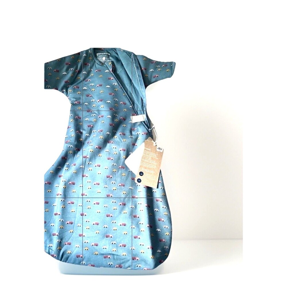 NWT  Gunamuna Tog 1.0 Bamboo Rayon Zipped  Swaddle Boy Sleep Bag